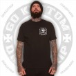 Dragstrip Kustom Mens T`shirt Blood n Glory Hot Rod Tee